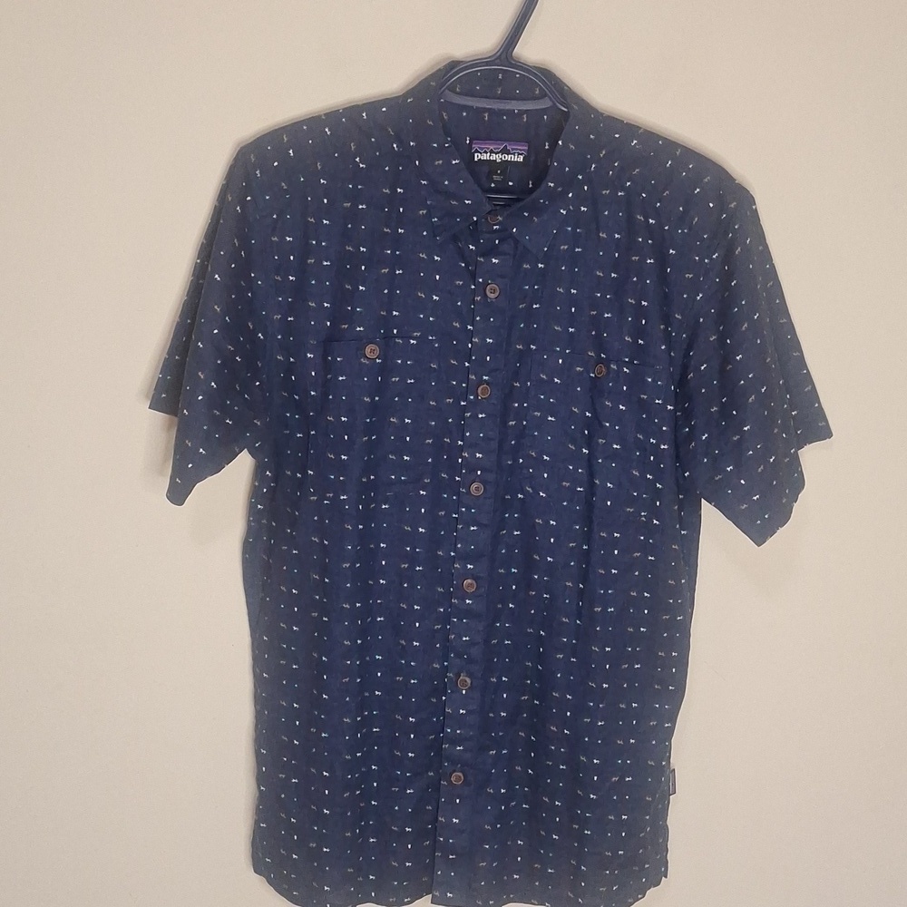 Patagonia Men's Back Step shirt SIZE S - Picture 2 of 7